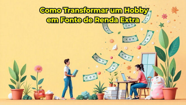 ð¨ Como Transformar um Hobby em Fonte de Renda Extra