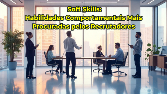 Soft Skills: Habilidades Comportamentais Mais Procuradas pelos Recrutadores